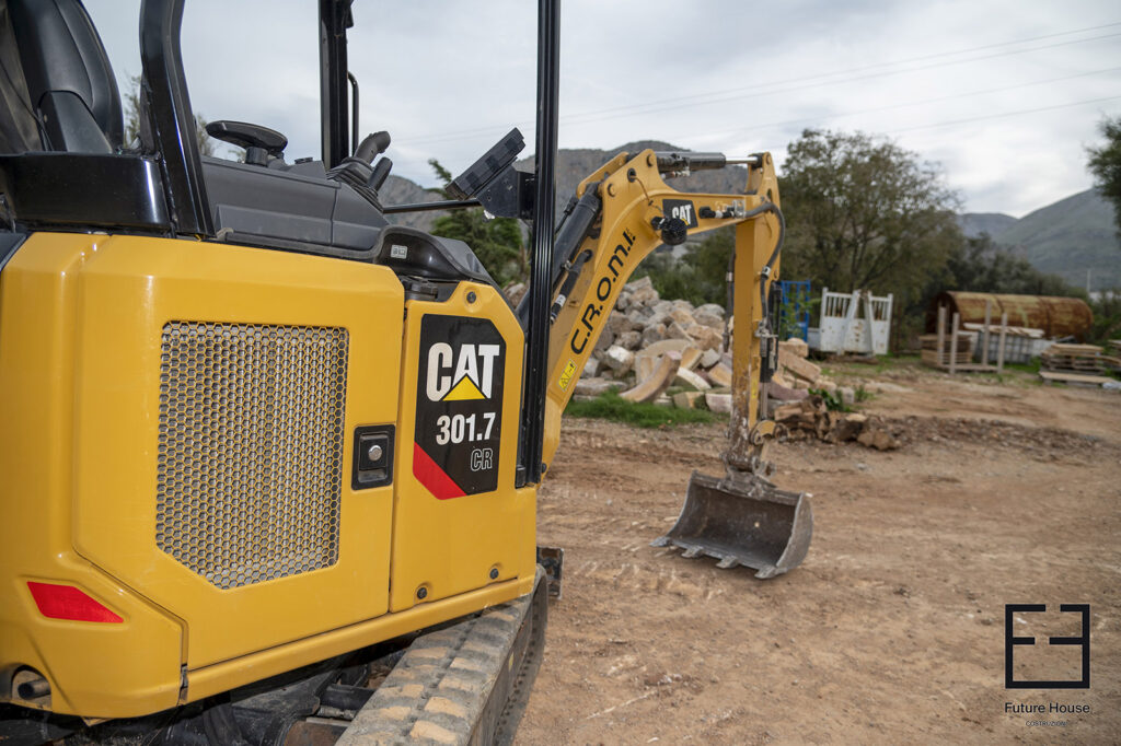 Noleggio Mini Escavatore CAT 301.7 cingolato/gommato