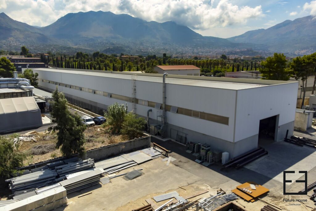 Realizzazione di fondazione, plinti e muri esterni - Tecnozinco