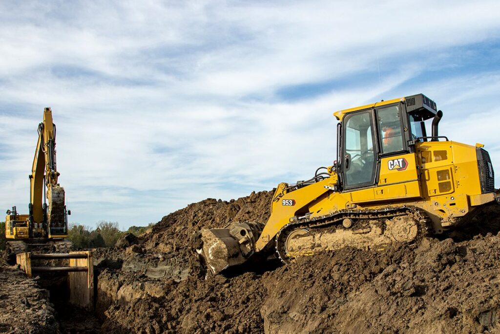 Noleggio Pala CAT 953 cingolato