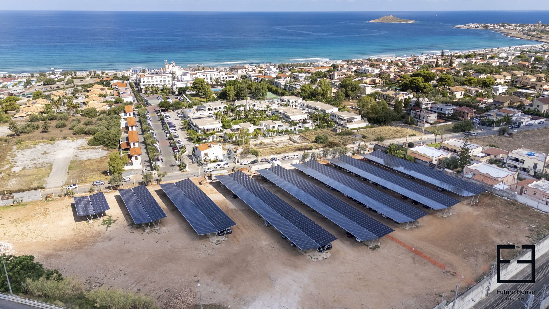 impianto fotovoltaico Hotel Saracen