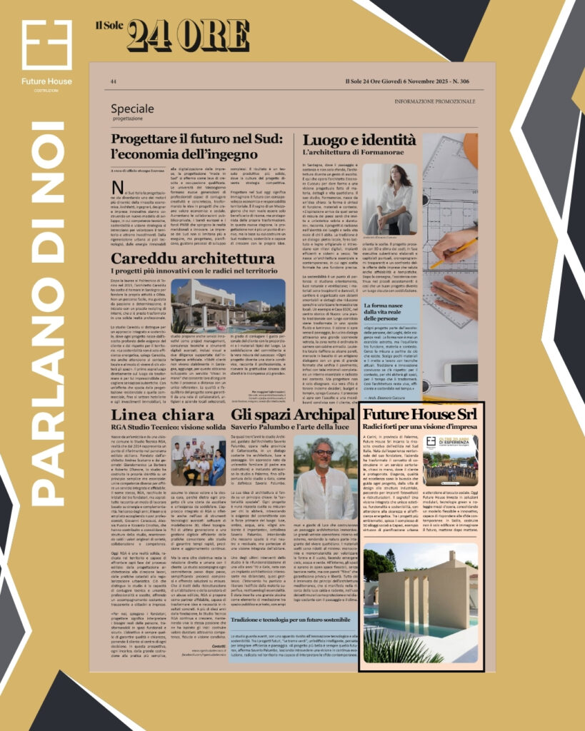 future house sole 24 ore 1