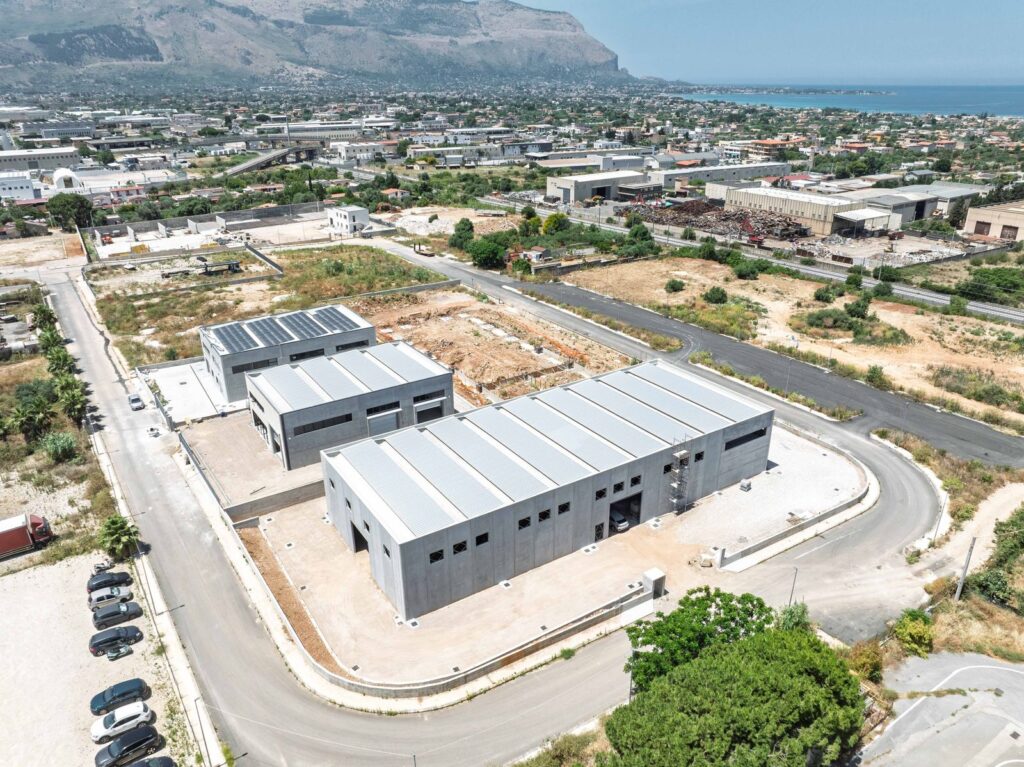 realizzazione di un moderno capannone industriale